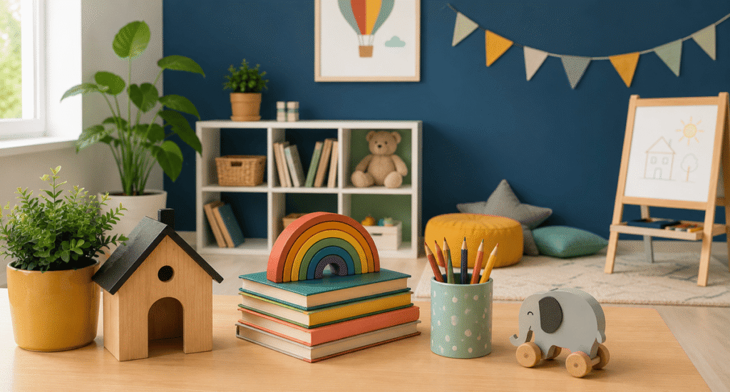 Modern preschool learning environment helping parents choose the best preschool for their child
