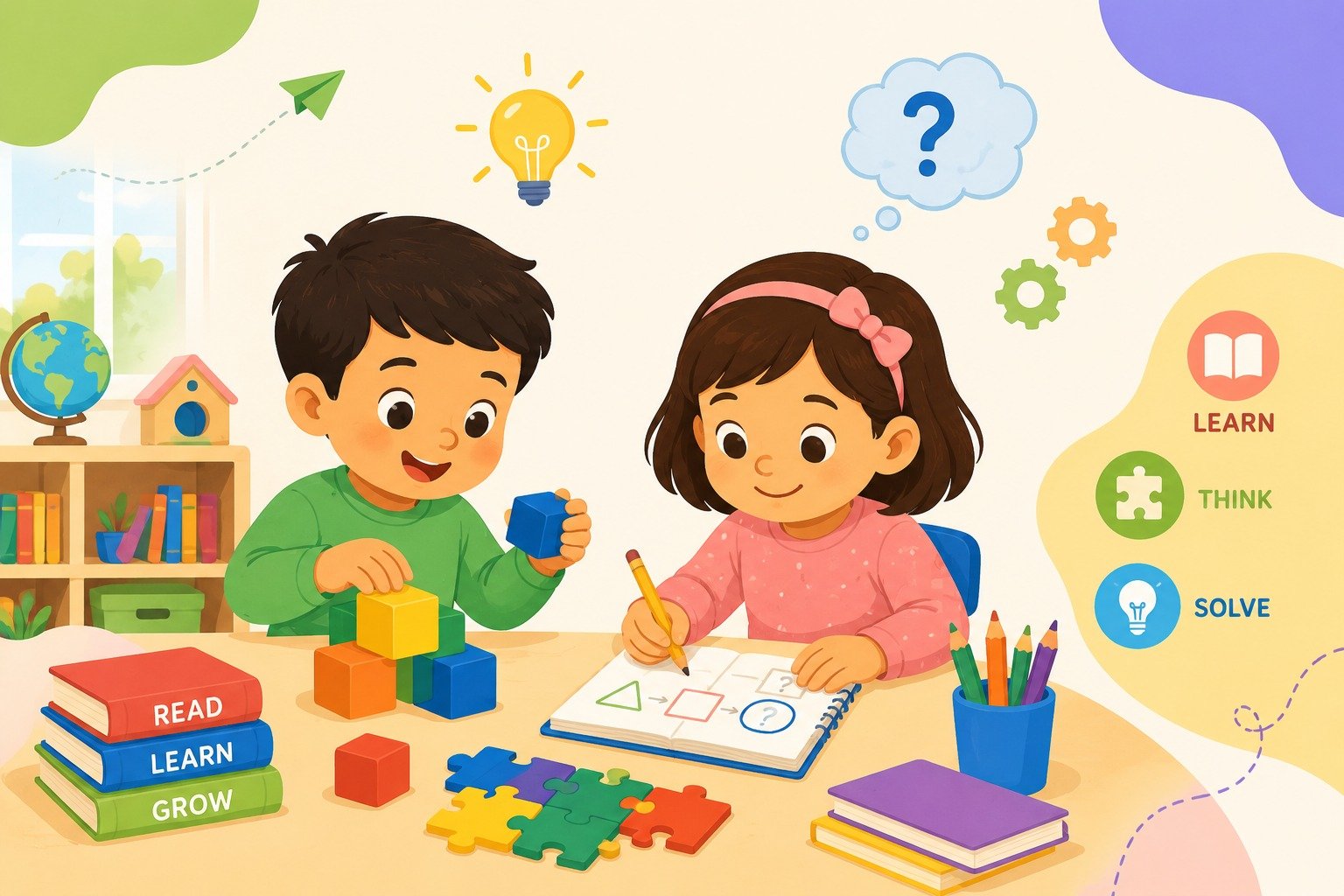 Academic readiness and problem-solving for preschoolers