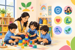 Safe daycare in Bangalore at Early Buds Preschool